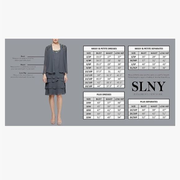 S.L. Fashions Women's Plus Size Sleeveless Tea Length Sequin Lace Jacket - Picture 5 of 8